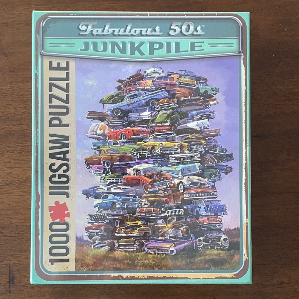 Retro Cars Jigsaw Puzzle - 1000 Pieces